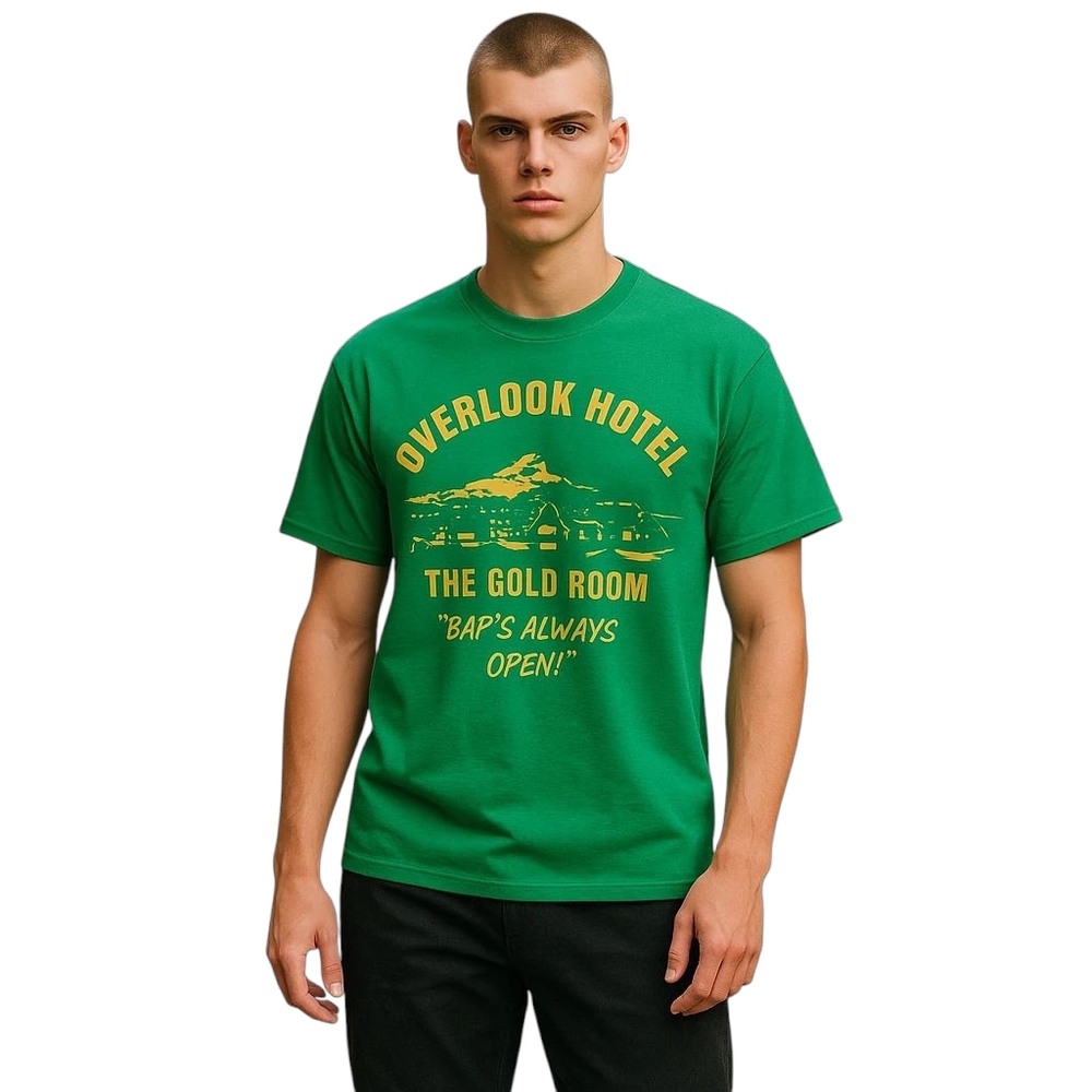 The Shining Overlook Hotel T-Shirt - Stephen King Horror Movie Graphic Tee